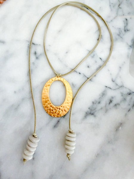 Goldie wrap choker