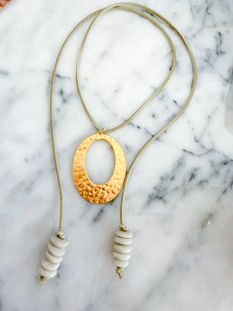 Goldie wrap choker