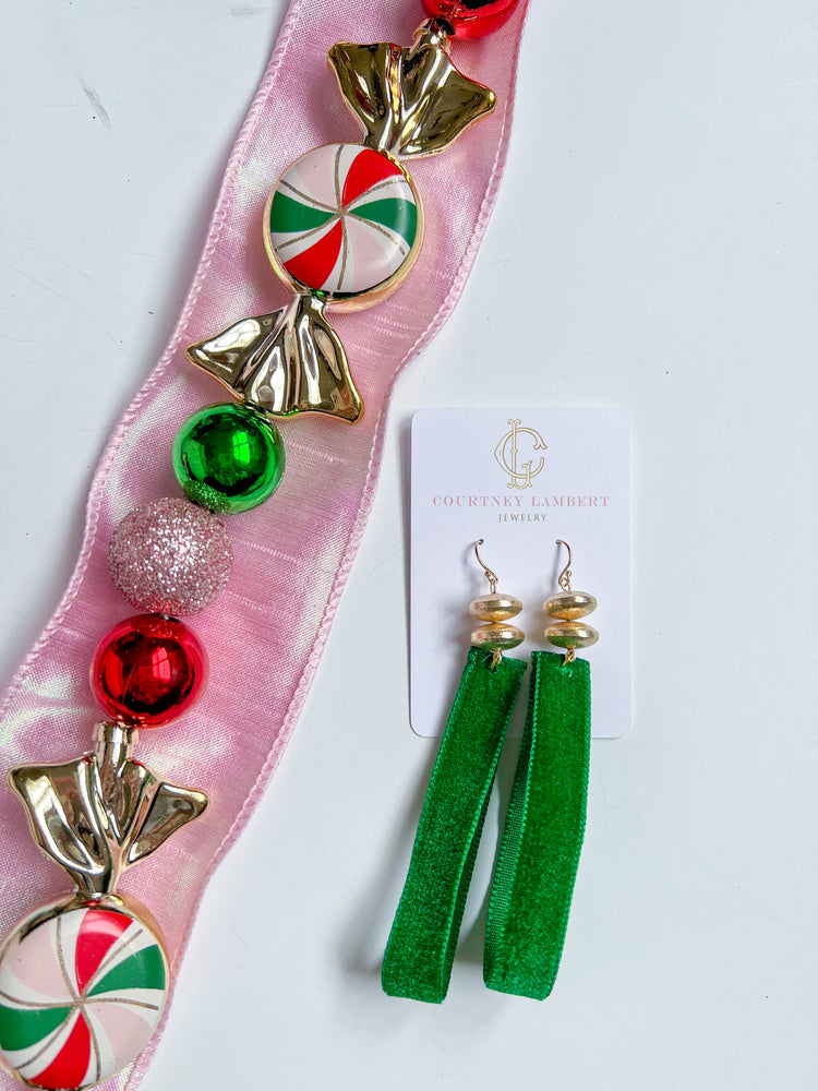 Velvet Tab Earrings